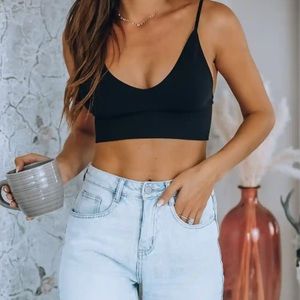 VICI black bralette top
